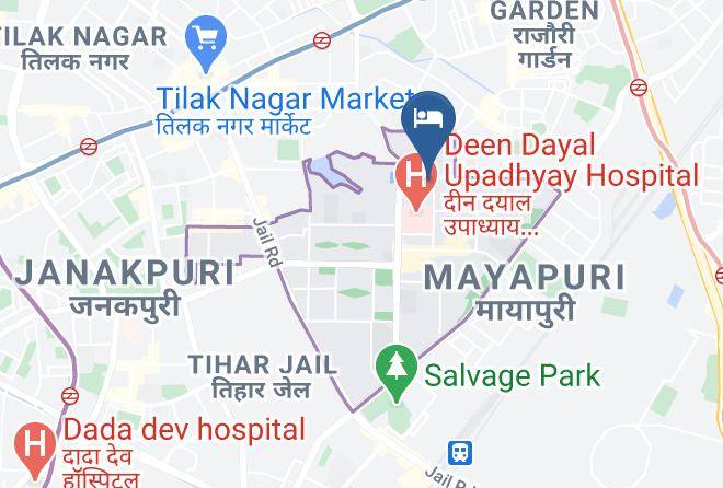 New Delhi - Hotel Signature Grand 4 Star Hotel Maps