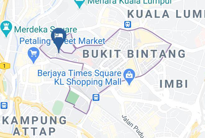 Hotel Signature International Pudu Map