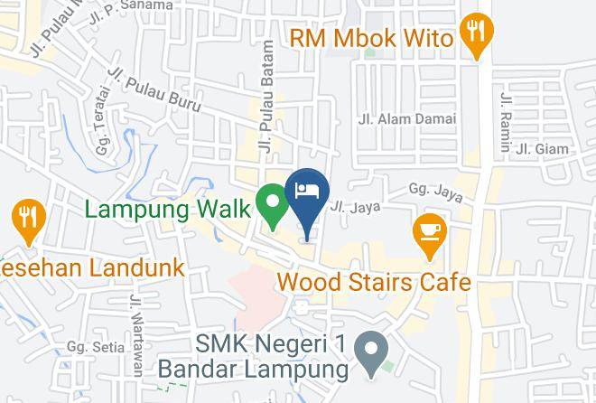 Bandar Lampung - Hotel Sikampai Maps