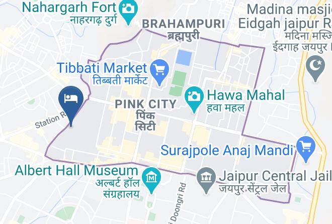 Jaipur - Hotel Sikar Maps