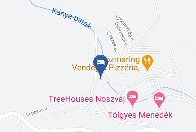 Noszvaj - Hotel Sikfokut Maps