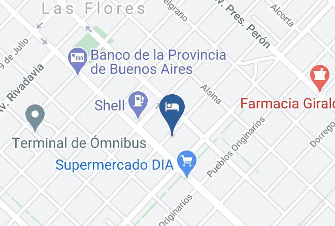 Las Flores - Hotel Sil Mar Maps