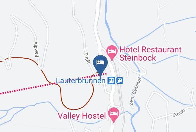 Interlaken Oberhasli - Hotel Silberhorn Maps