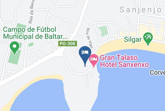 Pontevedra - Hotel Silgar 92 Maps