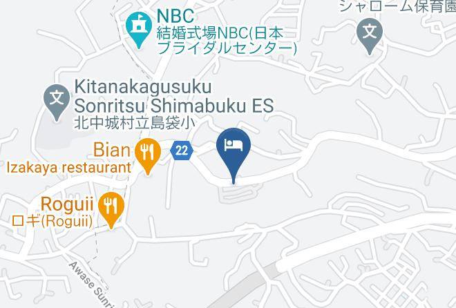 Okinawa City - Hotel Silk Road Maps