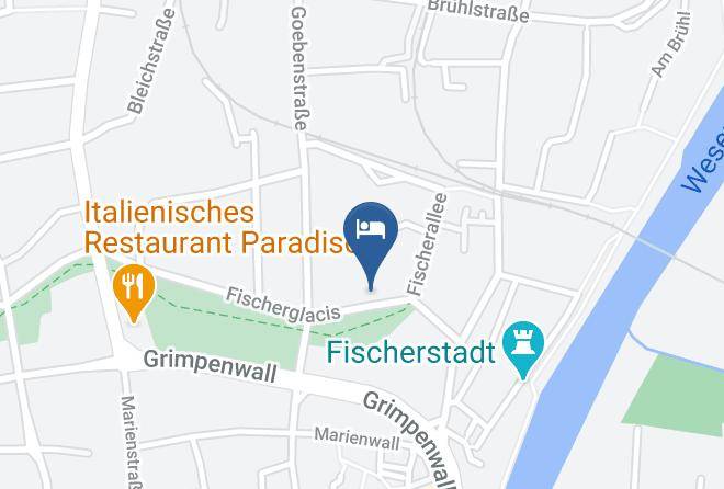 Minden Lubbecke - Hotel Silke Maps