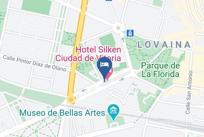 Araba Alava - Hotel Silken Ciudad De Vitoria Maps