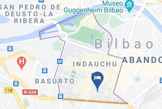 Bizkaia - Hotel Silken Indautxu Maps