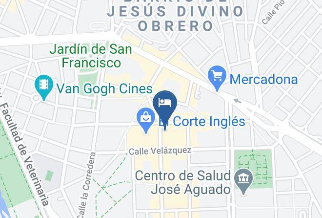 Leon - Hotel Silken Luis De Leon Maps