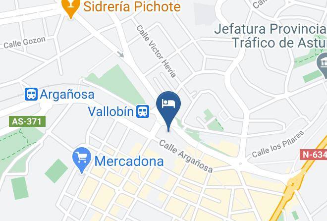 Asturias - Hotel Silken Monumental Naranco Maps
