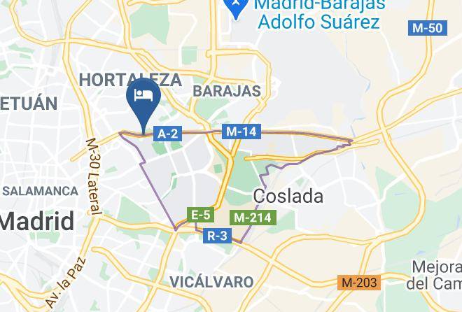 Madrid - Hotel Silken Puerta Madrid Maps