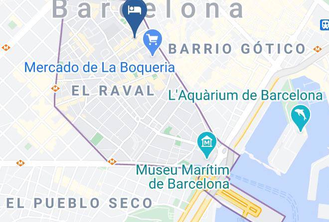 Barcelona - Hotel Silken Ramblas Barcelona Maps