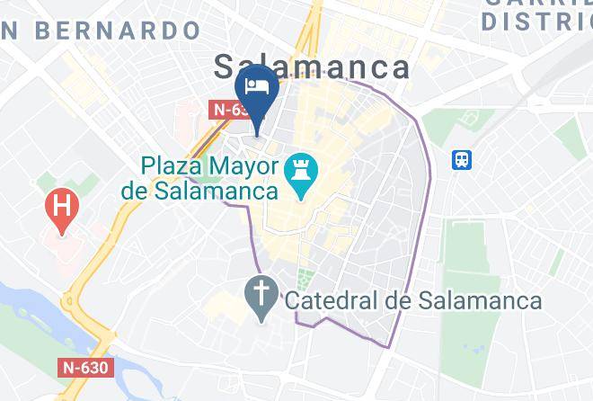 Salamanca - Hotel Silken Rona Dalba Maps