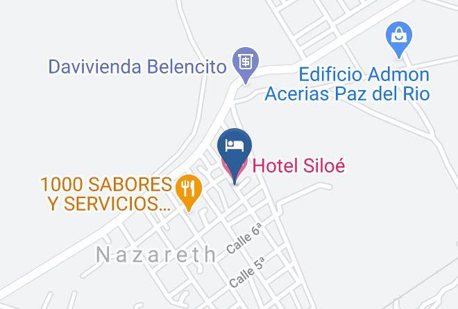Nobsa - Hotel Siloe Maps