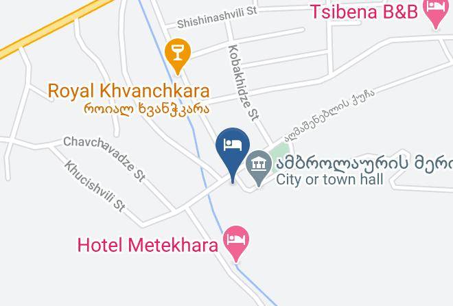 Georgia - Hotel Silovan Maps