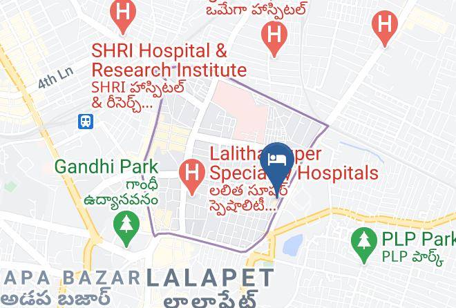 Guntur - Hotel Silpa Maps