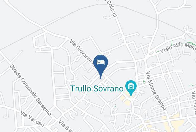 Hotel Silva Alberobello Map