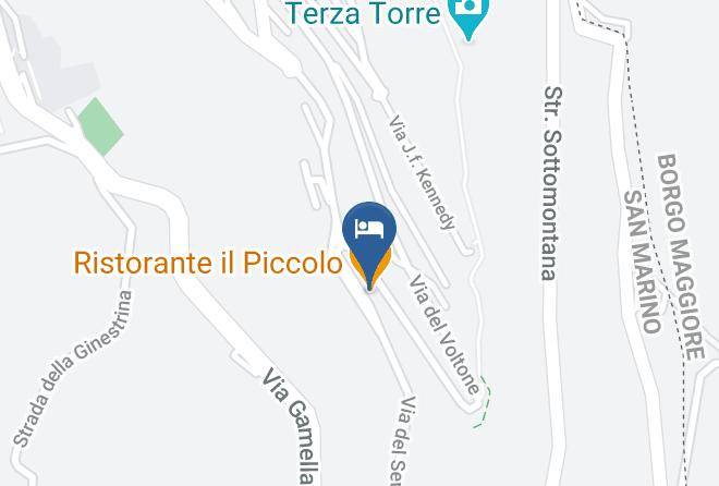 San Marino - Hotel Silvana Maps