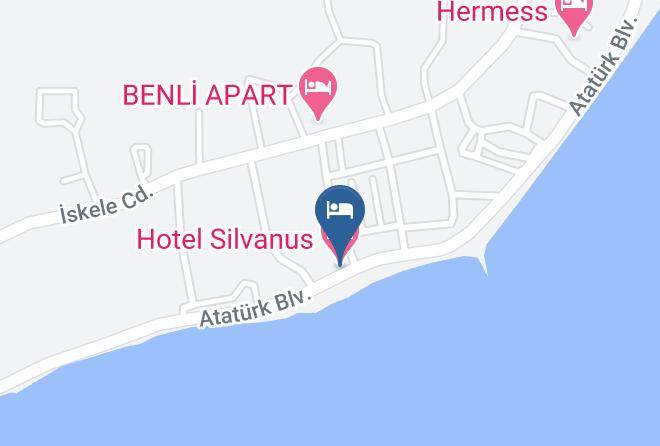 Milas - Hotel Silvanus Maps