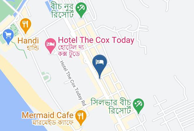 Chittagong - Hotel Silver Bay And Restaurant Maps