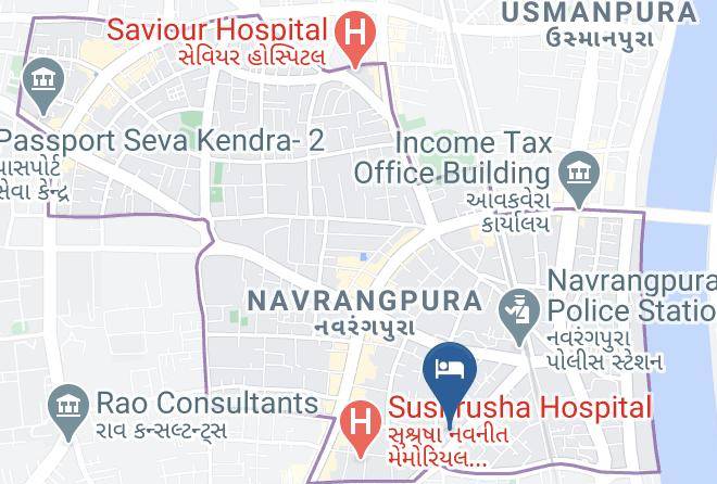Ahmadabad - Hotel Silver Heights Maps