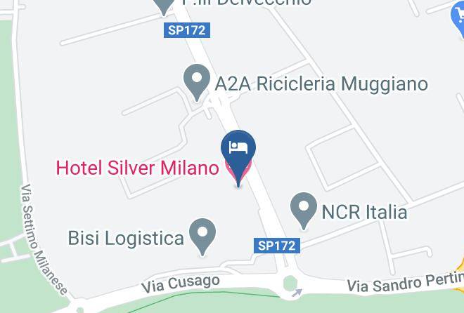 Milan - Hotel Silver Milano Maps