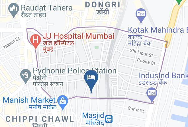 Mumbai - Hotel Silver Moon Maps