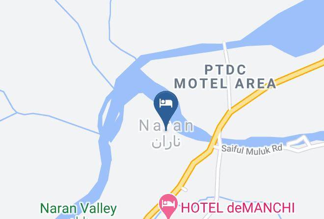 Peshawar - Hotel Silver Oaks Naran Maps