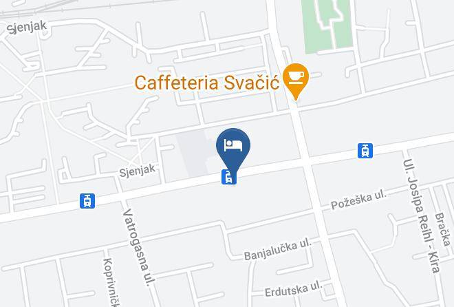 Osijek - Hotel Silver Maps