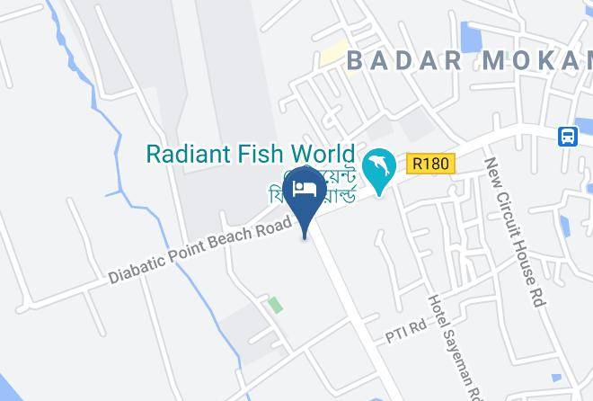 Chittagong - Hotel Silver Shine Maps