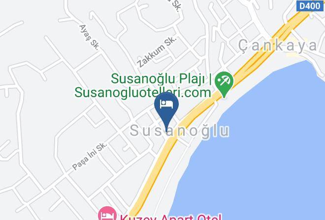 Silifke - Gumus Otel Maps