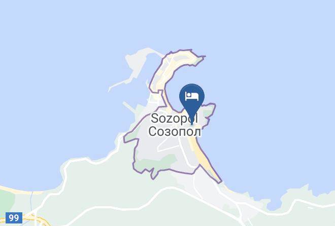 Hotel Silver Sozopol Map