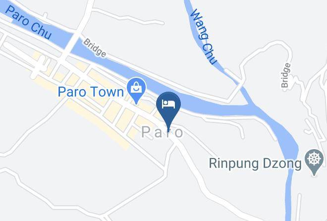 Paro - Hotel Silverpine Maps