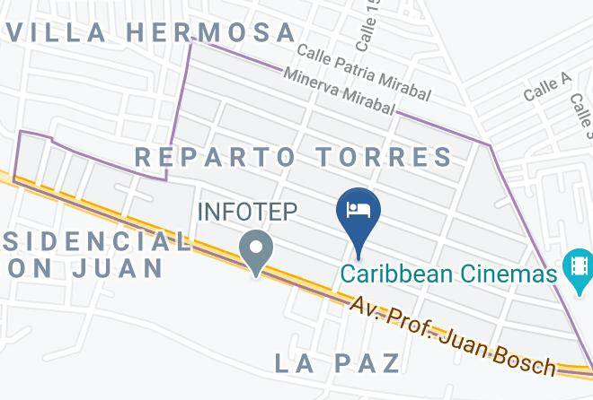 Villa Hermosa - Hotel Silvestre Maps
