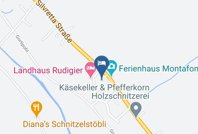 Bludenz - Hotel Silvretta Maps