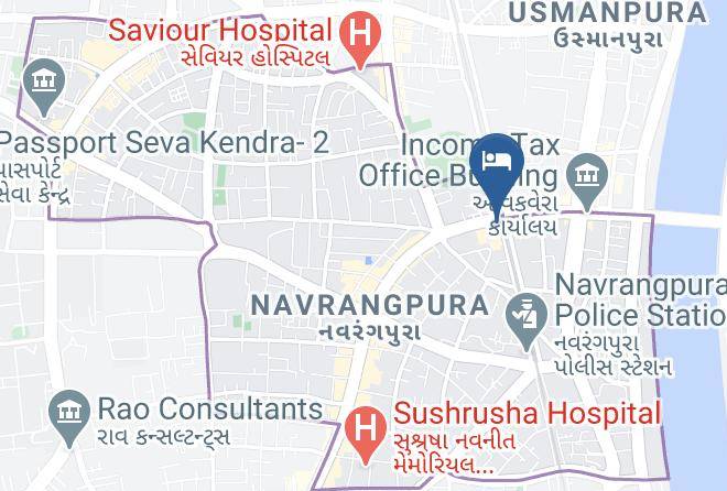 Ahmadabad - Hotel Simba Maps