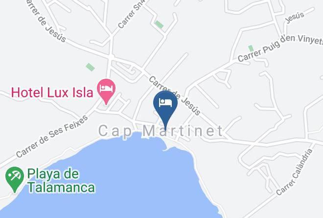 Baleares - Hotel Simbad Ibiza Maps