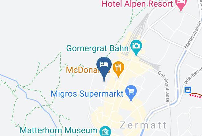 Visp - Hotel Simi Maps