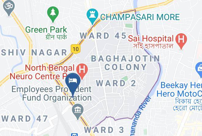 Siliguri - Hotel Simla Maps