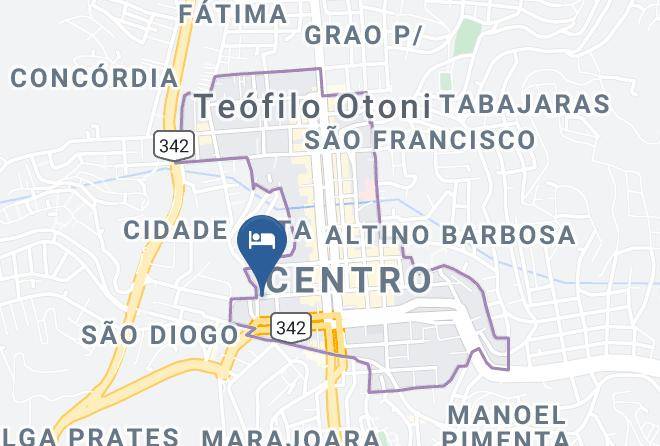 Teofilo Otoni - Hotel Simoes Maps