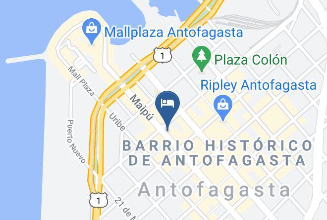 Antofagasta Province - Hotel Simon Maps