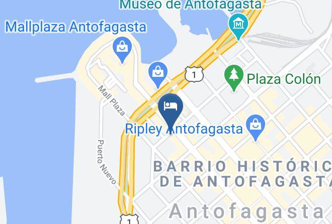 Antofagasta Province - Hotel Simon Ii Maps