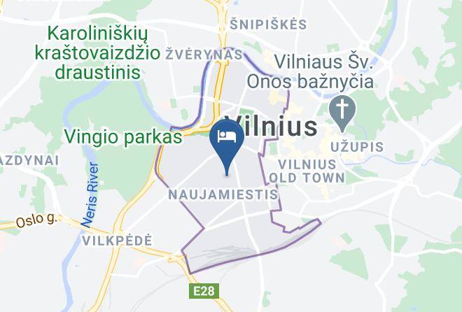Vilnius - Hotel Simple Plus Maps