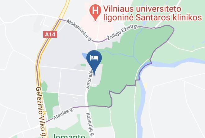 Vilnius - Hotel Simple Maps