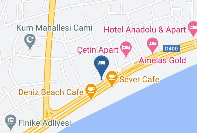 Finike - Hotel Simsek Maps