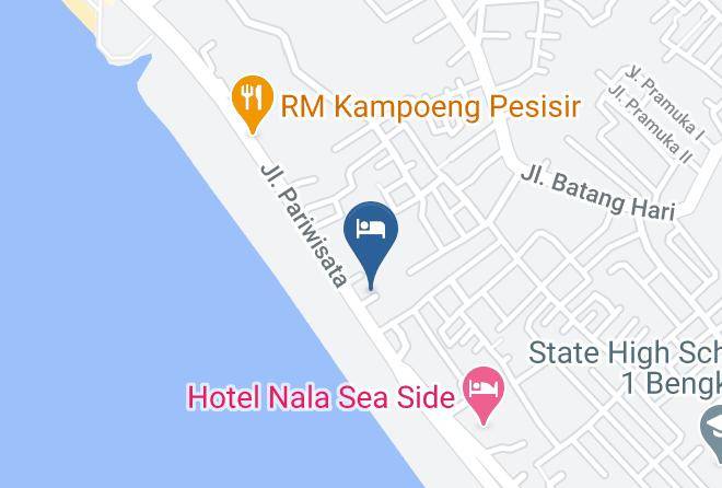 Kota Bengkulu - Hotel Sinar Biokas Maps