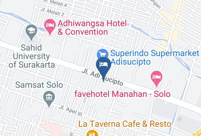 Hotel Sinar Indah Map