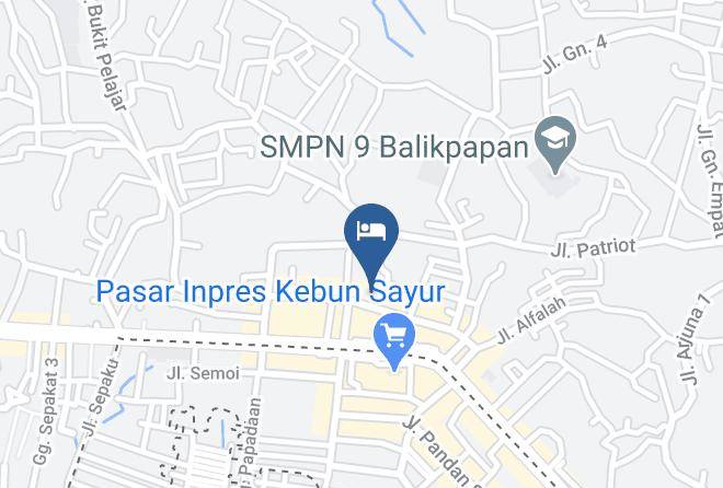 Hotel Sinar Jaya Map