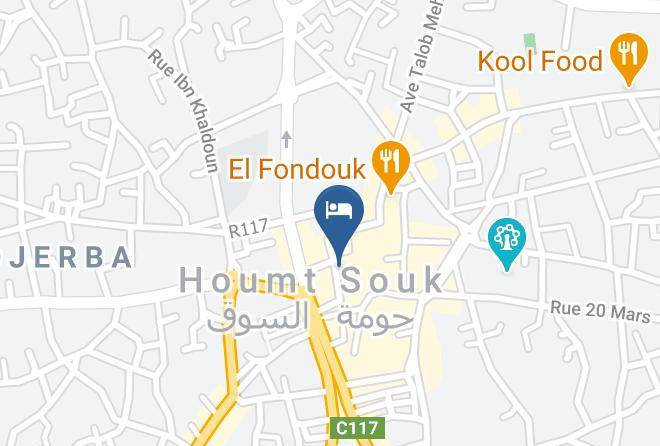 Djerba - Hotel Sindbad Maps