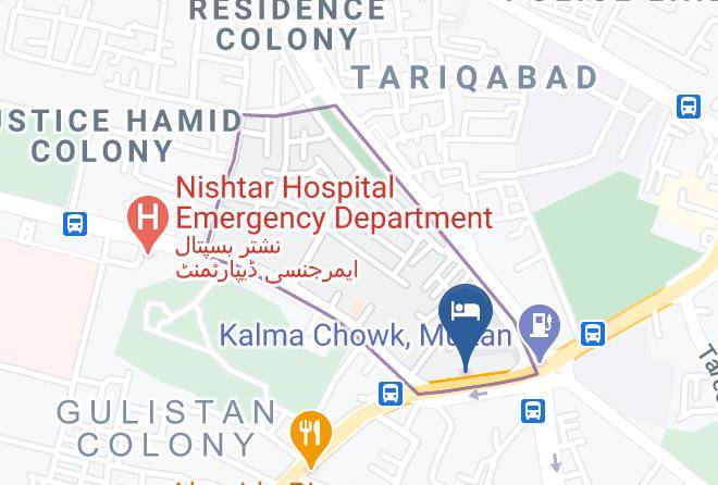 Islamabad - Hotel Sindbad Maps